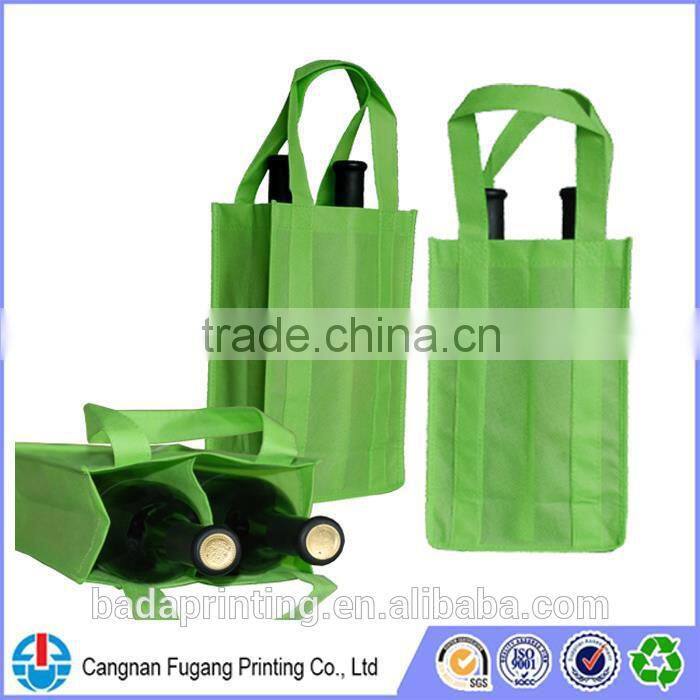 Recycle 2/4/6 holder wine tote bag for promotion