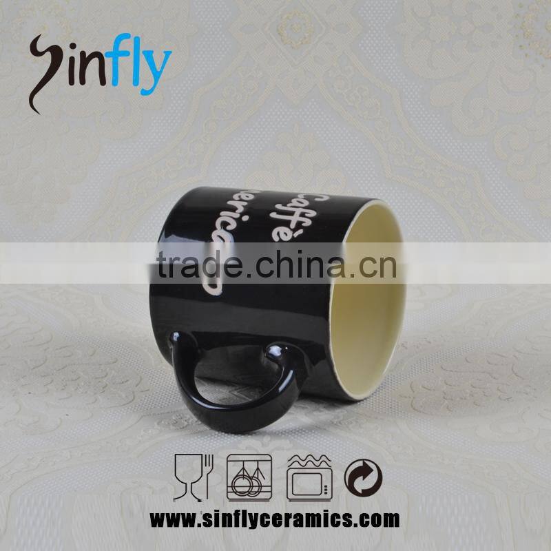 New design glaze ceramic coffee mug milk mug