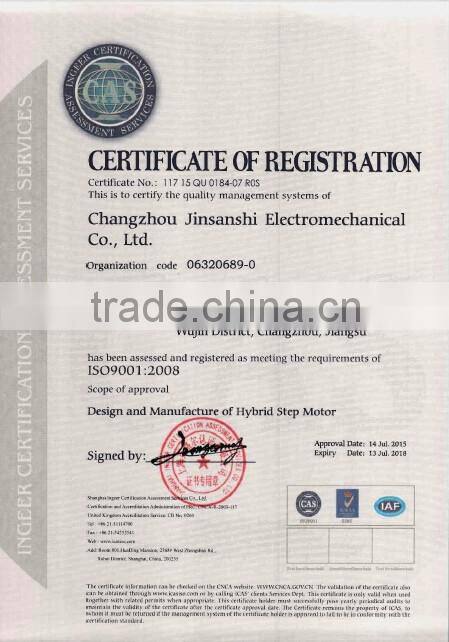 1.8 step angle liner stepper motor