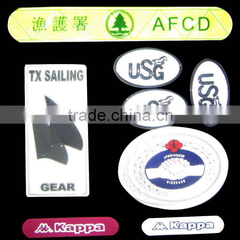 baseball cap logo/ trademark with Reflective material