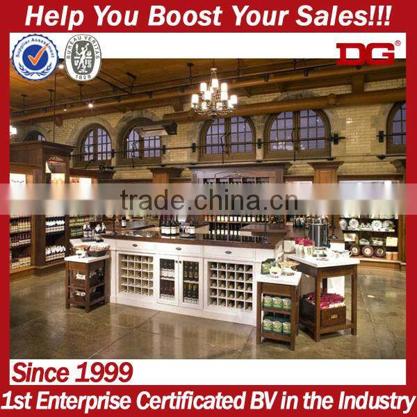 Luxury wine bottle holder wall cabinet wine barrel furniture