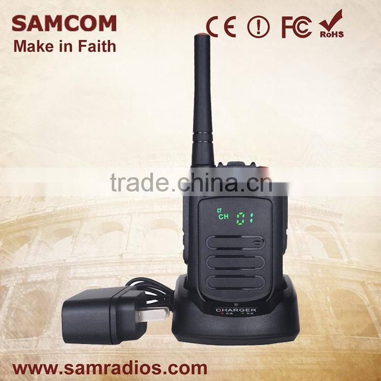 SAMCOM CP-120 High Quality Hidden LED Lighting Handheld Transceiver