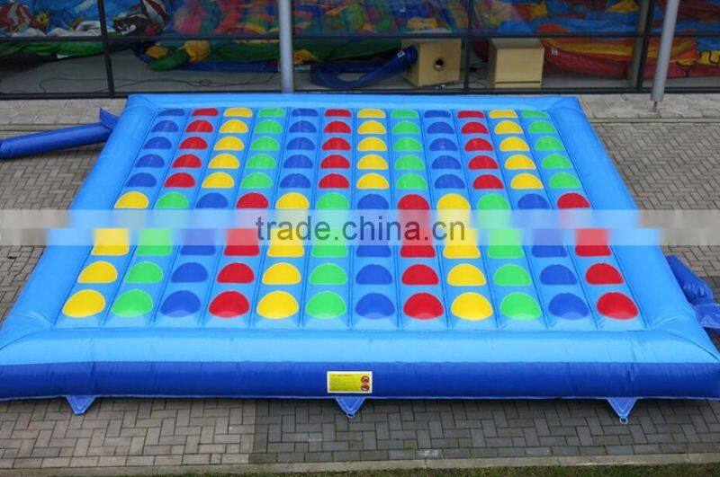 custom made large size Inflatable twister game