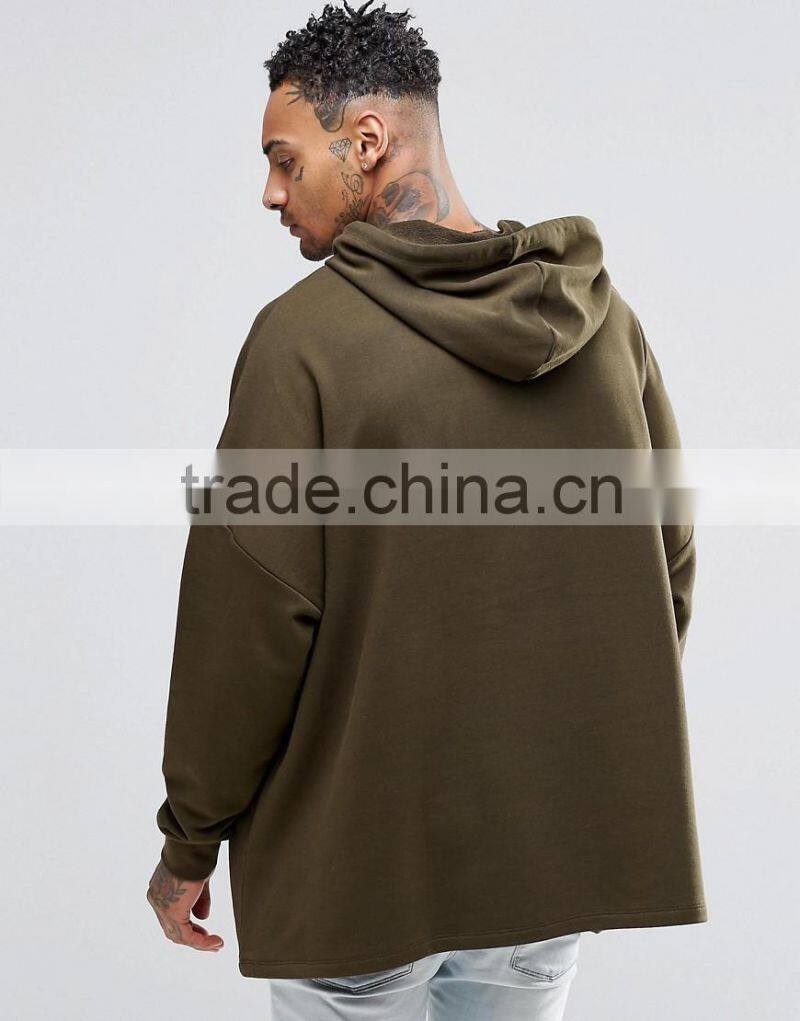Oem fleece with drawstring and pockets black casual pullovers brown oversized fashion men winter sweatshirt hoodie