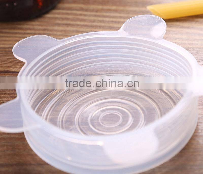 Stocks , Eco Friendly Feature Lids set of 6 microwave oven safety silicone stretch lids