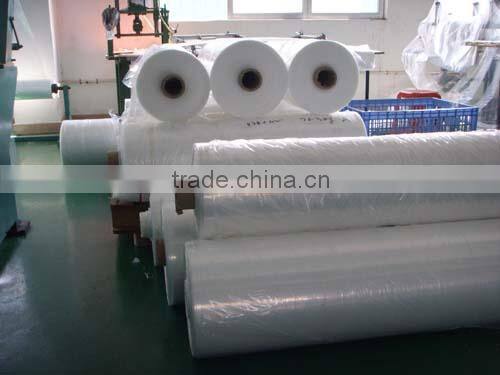 Transparent low density polyethylene plastic film for food