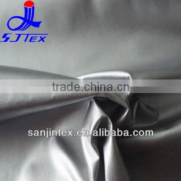 300T Polyester Pongee Silver Print