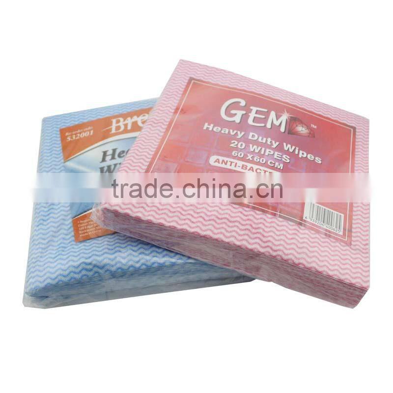 China wholesale OEM supply all purpose disposable dry nonwoven cleaning cloth