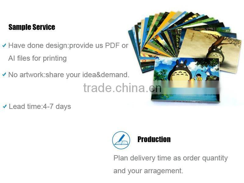 Wholesale High Quality Paper Cardboard Printed Flash Cut Greeting Card (Cards)