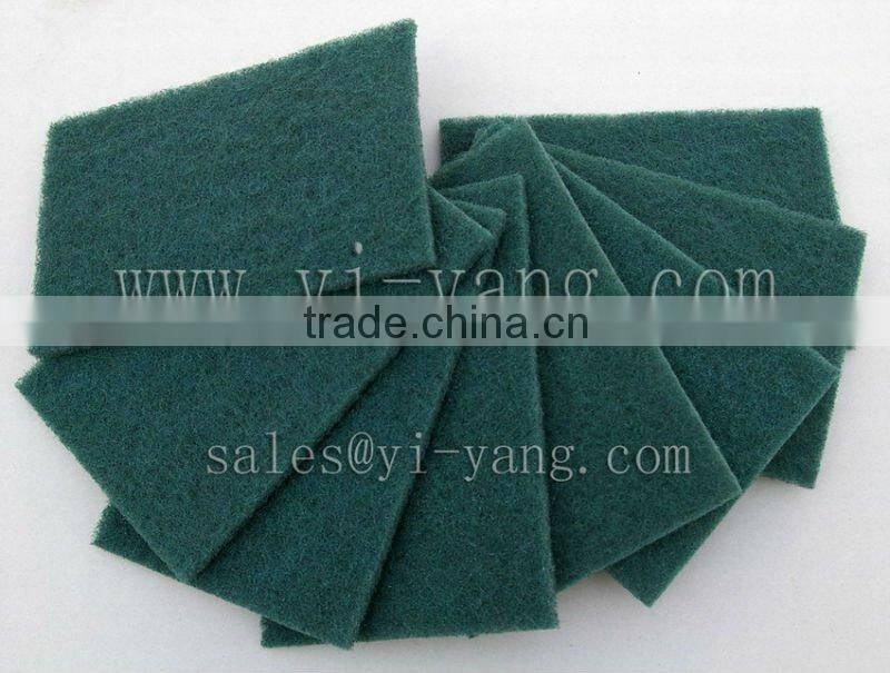abrasive cleaning scouring pad