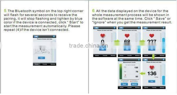 FDA bluetooth arm blood pressure monitor