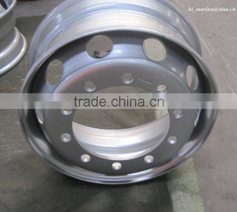 steel wheel rim 22.5*9.00 with factory direct sales