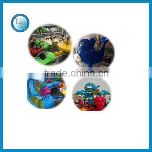 Amusement playground water equipment! China supplier carnival water kids shooting games shark island rides for sale
