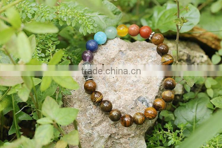 2016 Buddha Beads Bracelets For tiger eye stone bracelet