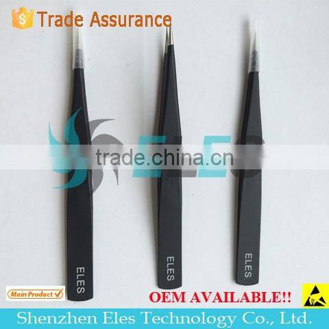 2016 new all stainless steel series anti-static tweezers