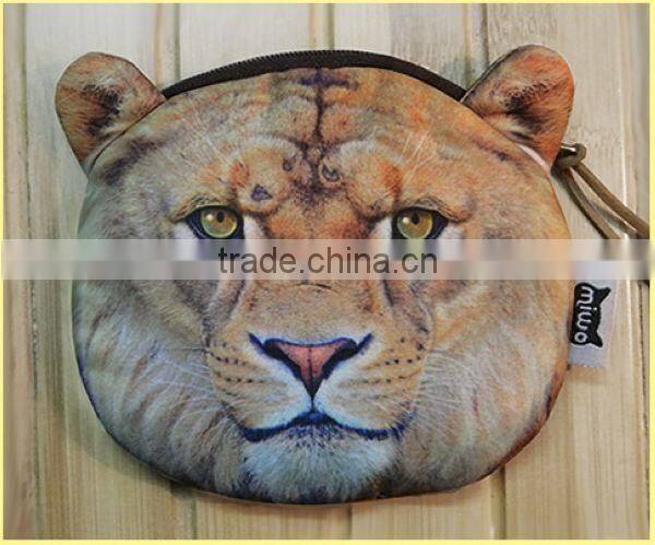 2014 Hot Selling Popular Lovely Tiger Coin Wallet Wholesale ZTCW-0002