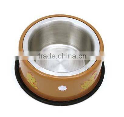 ZML5043 stainless steel pet bowl