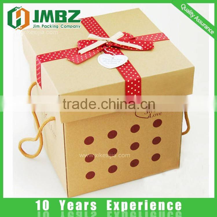 Corrugated Board Paper Type and High-quality custom printed gift box