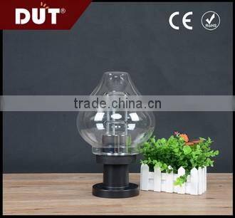 china supplier invariant color plastic outdoor acrylic fence lighting fixture