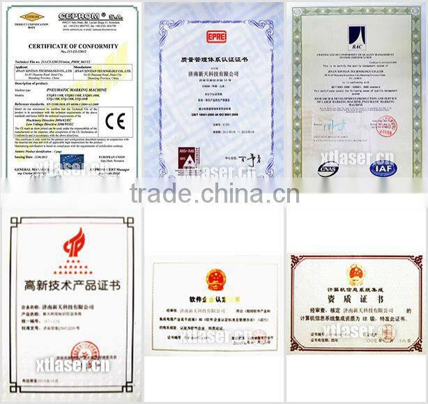 Fiber laser Marking Machine for Calculator buttons