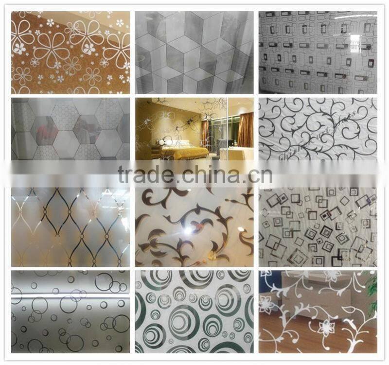 tranparent interior glass titanium door glass