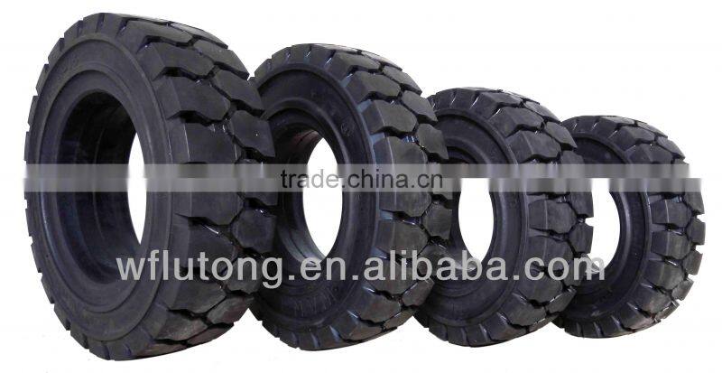 Manufacturer Supply solid rubber tires for lawnmower