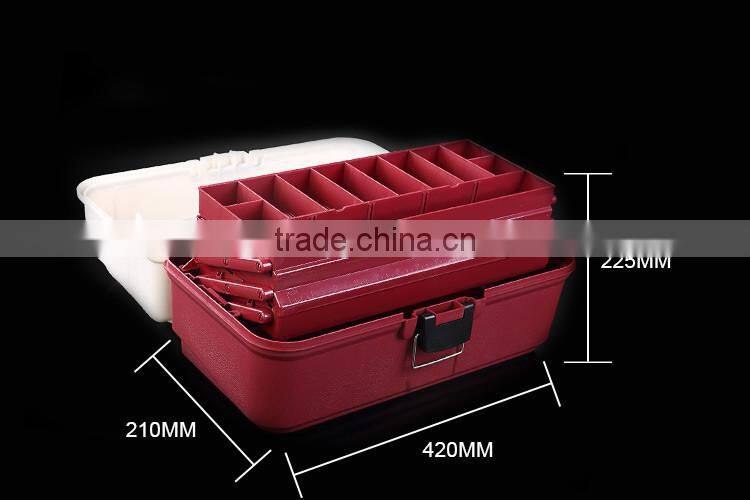 China Supplier Manufacture outdoor fishing lure plastic boxes