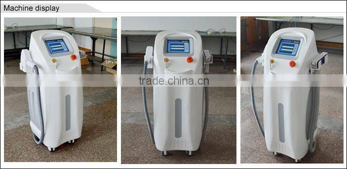 2015 New multifunction beauty salon equipment with 808 and nd yag laser system