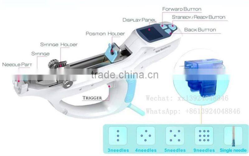 Meso skin rejuvenation meso mesotherapy injection gun korea/portable needle free mesotherapy gun for sale