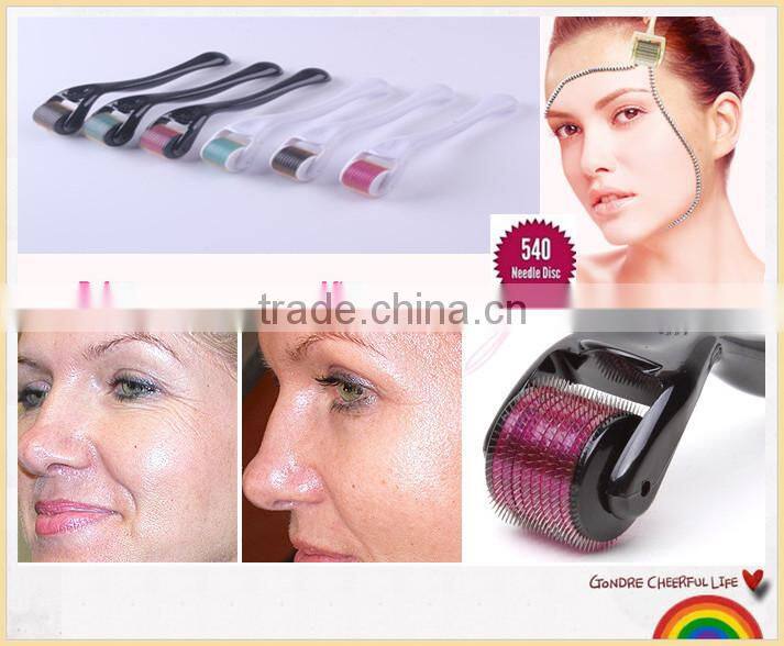 2014 Hot Newest Model Derma Titanium Micro Needle Derma Roller 540