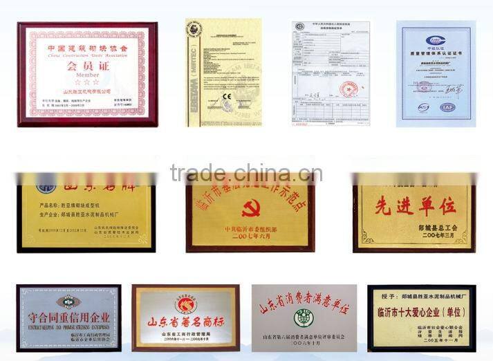 Malaysia soil cement fly ash interlocking brick machine hollow paving interlocking automatic brick making machine (Shengya Brand