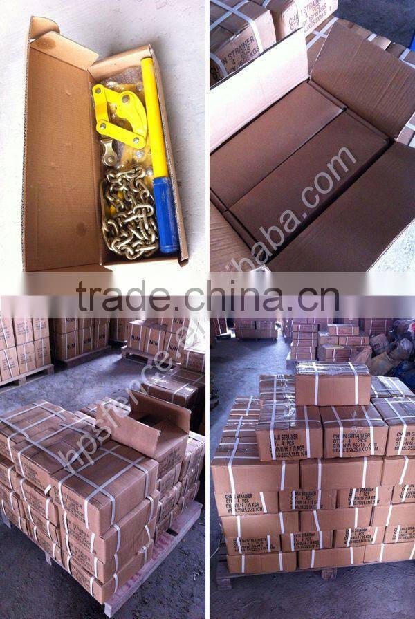 (China manufacturere) Hangzhou High tensile electric fencing wire chain grab puller with 1.2m galvanised chain
