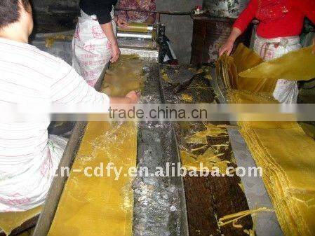 Pure natural beeswax foundation sheet