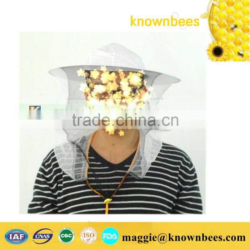 cotton beekeeping protective hat/bee keeping hat with veil