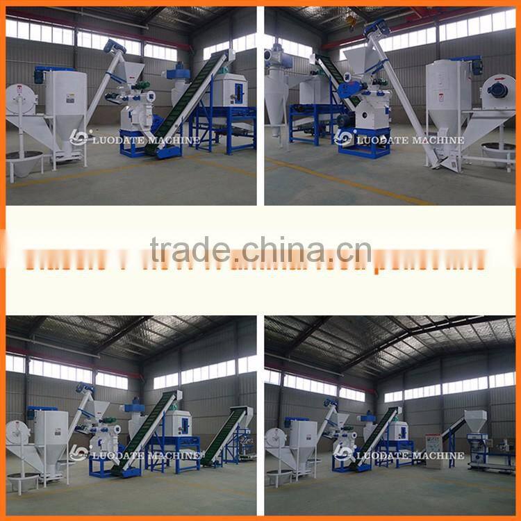 animal poultry fish feed production line