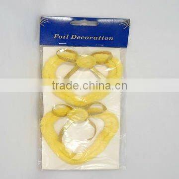 metallic tinsel ornaments Christmas tree decoration