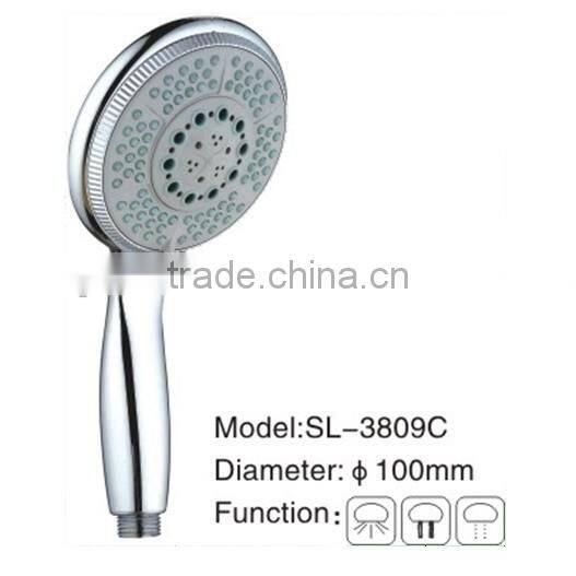 Chrome Plated ABS Rain Hand Shower Head