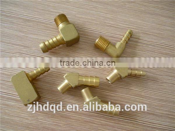 brass NPT elbow hose barb fitting ,brass Air Connector Coupler