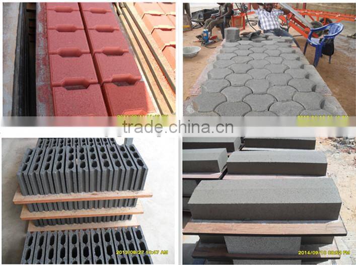 2016 new automatic qt4-15 brick making machine price list