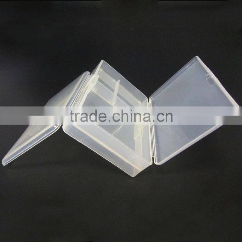 Portable Trave Double Layers Plastic Pill Case