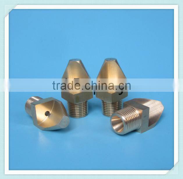 1/4",3/8",1/2",3/4" BSPT or NPT brass narrow angle flat fan spray nozzle