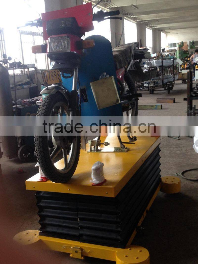pneumatic motorcycle platform lift