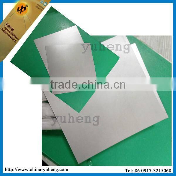 hot sale 0.2mm thickness pure tungsten plate