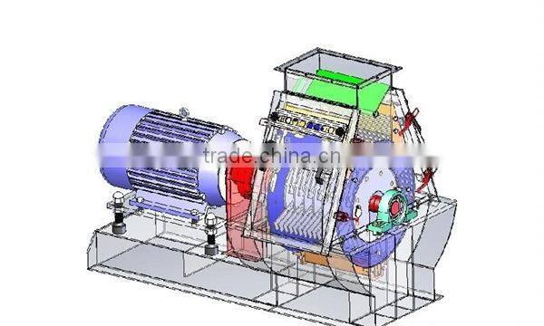Superior Diesel-electric Dual-use small poultry feed mill for sale with CE approved