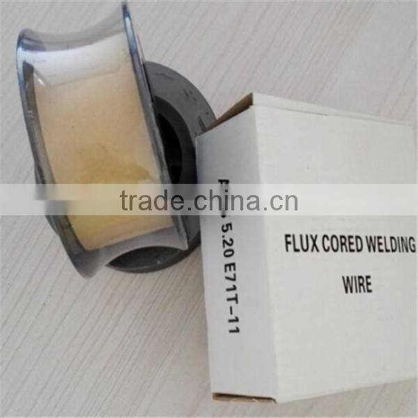 china supplier aluminum aws 5.20 e71t-1 flux cored welding wire