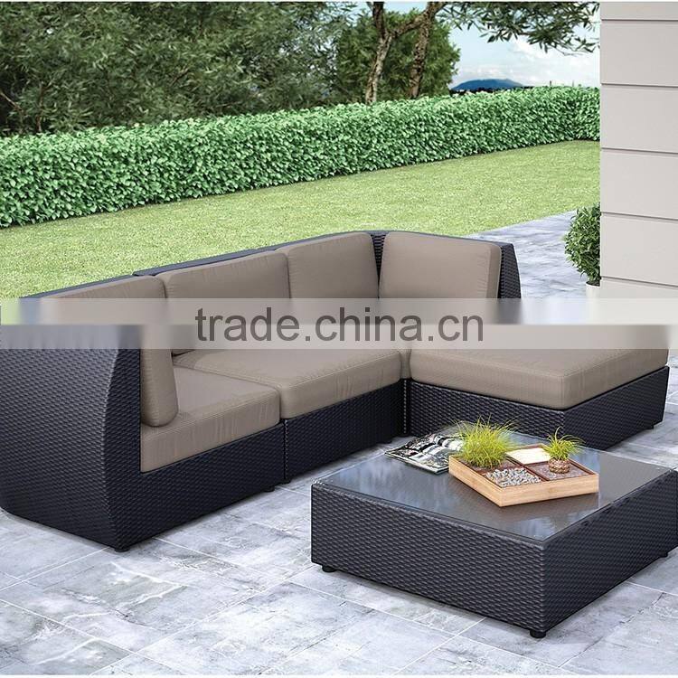 S&D Luxury outdoor sofa set garden furniture wholesalers outdoor rattan furniture