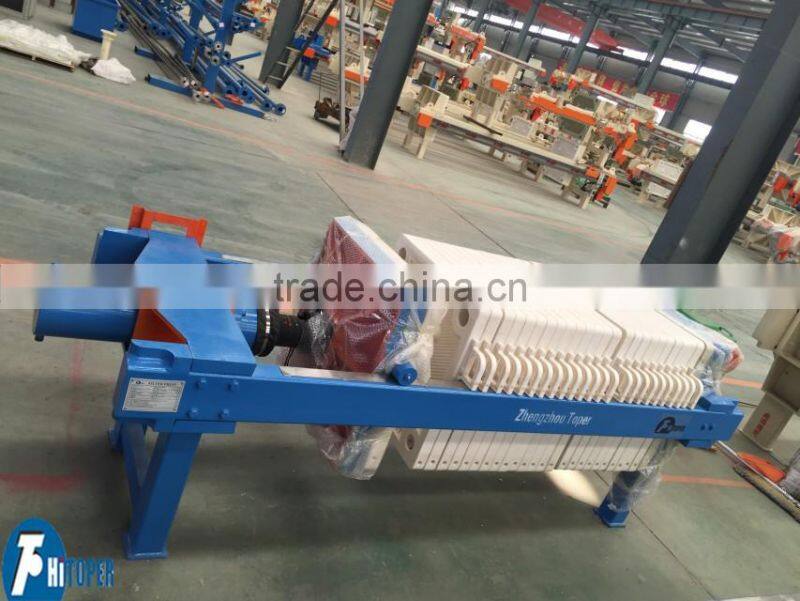 China Supplier Toper Chamber Filter Press Filter Hot Sale