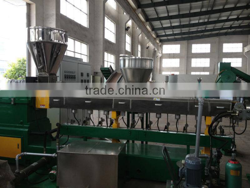 pipe vacuum degassing extruder machine to make pipes,pellets