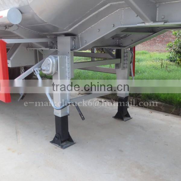 CLW 3 Axles Aluminum Trailer 55000L for Oil Transportation