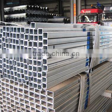 Q195-Q345 38*38mm Pre Galvanized Square Steel Pipe